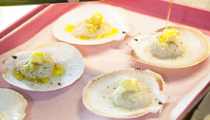 scallop cooking